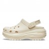 Zuecos Mujer Crocs Classic Mega Crush Clog U Beig