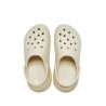 Zuecos Mujer Crocs Classic Mega Crush Clog U Beig
