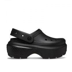 Zuecos Mujer Crocs Stomp Clog U Negro