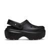 Zuecos Mujer Crocs Stomp Clog U Negro
