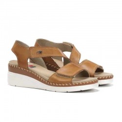 Cuñas Mujer Fluchos F2137 Cuero