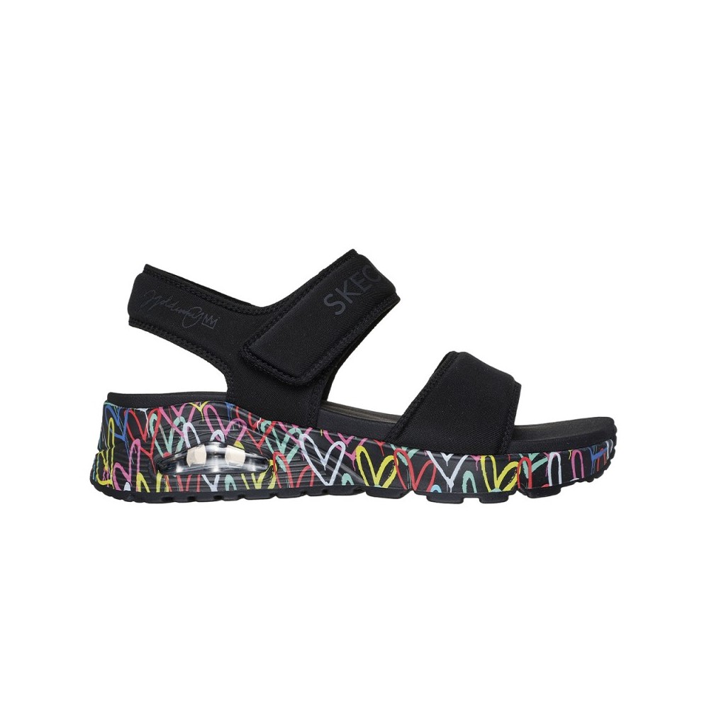 Cuñas Mujer Skechers 164028 Negro-Negro
