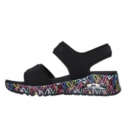 Cuñas Mujer Skechers 164028 Negro-Negro