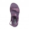 Sandalias Planas Mujer Skechers 119465 Morado