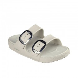 Sandalias Planas Mujer Skechers 111592 Natural
