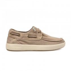 Zapatillas Lona Hombre Natural World 8413E Beig