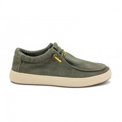 Zapatillas Lona Hombre Natural World 8411E Kaki