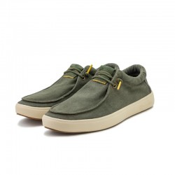 Zapatillas Lona Hombre Natural World 8411E Kaki