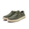 Zapatillas Lona Hombre Natural World 8411E Kaki