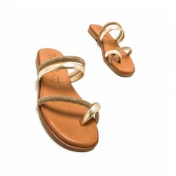 Sandalias Planas Mujer Mustang 54563 Rosa