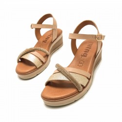Cuñas Mujer Mustang 54566 Oro