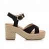 Sandalias de Tacón Mujer Mustang 59882 Negro