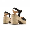 Sandalias de Tacón Mujer Mustang 59882 Negro