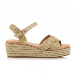 Cuñas de Esparto Mujer Mustang 59553 Natural