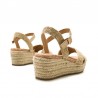Cuñas de Esparto Mujer Mustang 59553 Natural