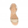 Sandalias Planas Mujer Mustang 59906 Natural