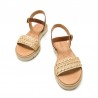 Sandalias Planas Mujer Mustang 53248 Natural