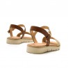 Sandalias Planas Mujer Mustang 53248 Natural