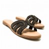 Sandalias Planas Mujer Mustang 54500 Negro