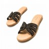 Sandalias Planas Mujer Mustang 54500 Negro