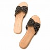 Sandalias Planas Mujer Mustang 54500 Negro