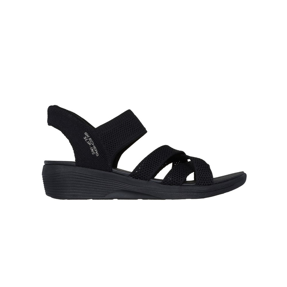 Cuñas Mujer Skechers 163524 Negro-Negro