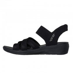 Cuñas Mujer Skechers 163524 Negro-Negro