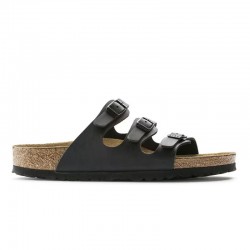Sandalias Planas Mujer Birkenstock Florida Negro