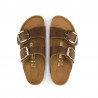 Sandalias Bio Mujer Birkenstock Arizona Big Buckle Cuero
