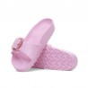 Sandalias Planas Mujer Birkenstock Madrid Big Buckle Eva Rosa