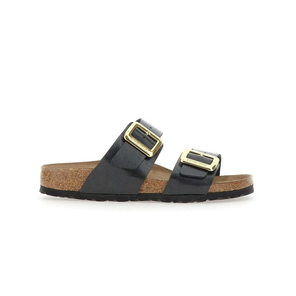 Sandalias Planas Mujer Birkenstock Sydney Negro