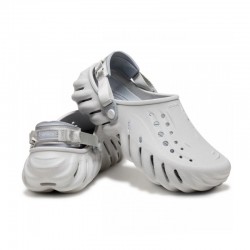 Zuecos Hombre Crocs Echo Clog U Gris