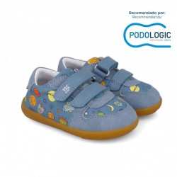 Zapatillas Lona Ba Niño Garvalin 252341 Azul