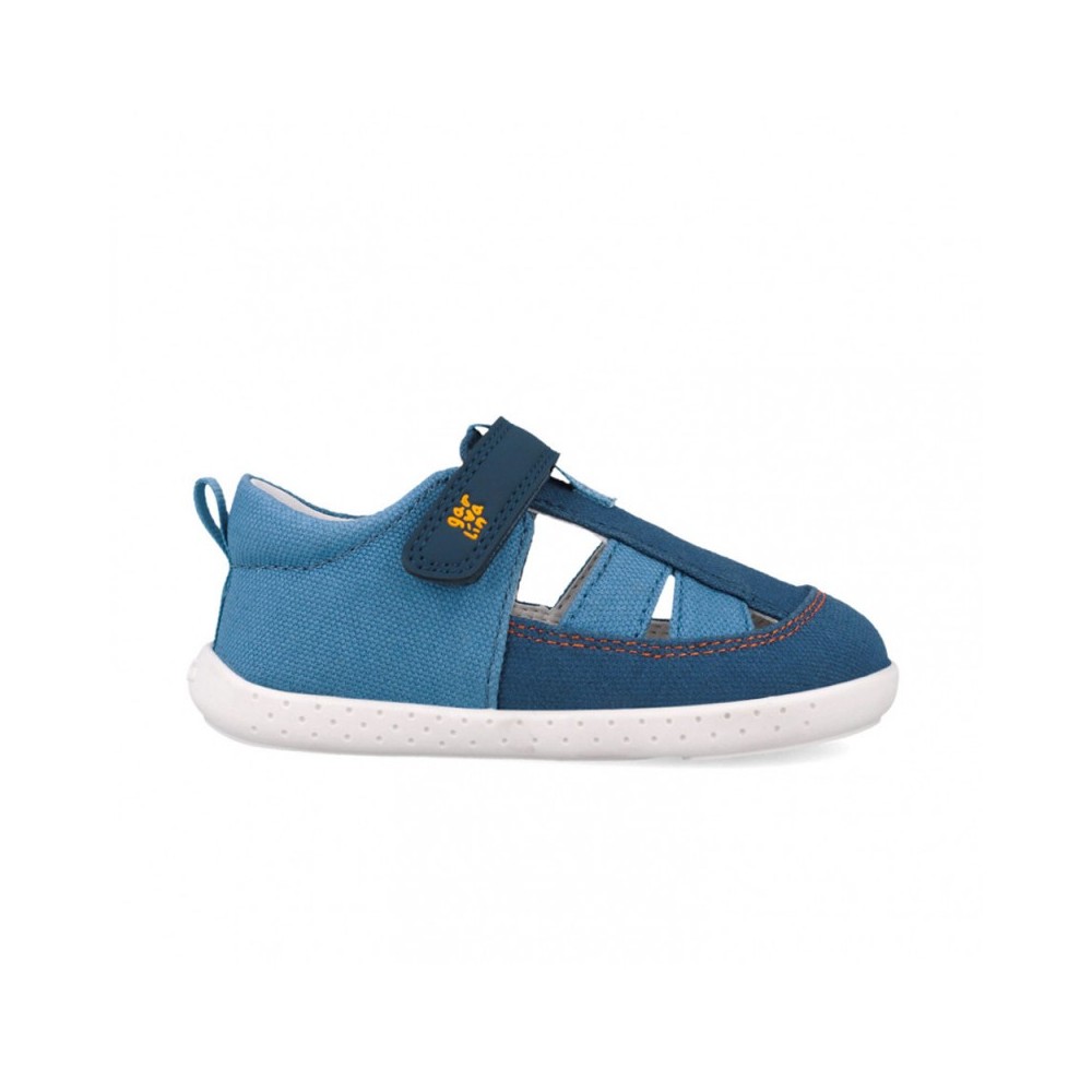 Zapatillas Lona Ba Niño Garvalin 252344 Azul