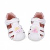 Sandalias Barefoot Niña Biomecanics 252166 Blanco-Rosa