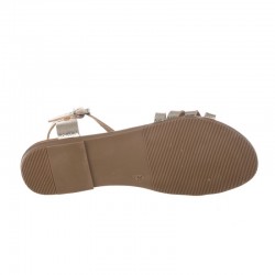 Sandalias Planas Mujer Oh My Sandals 5555 Oro