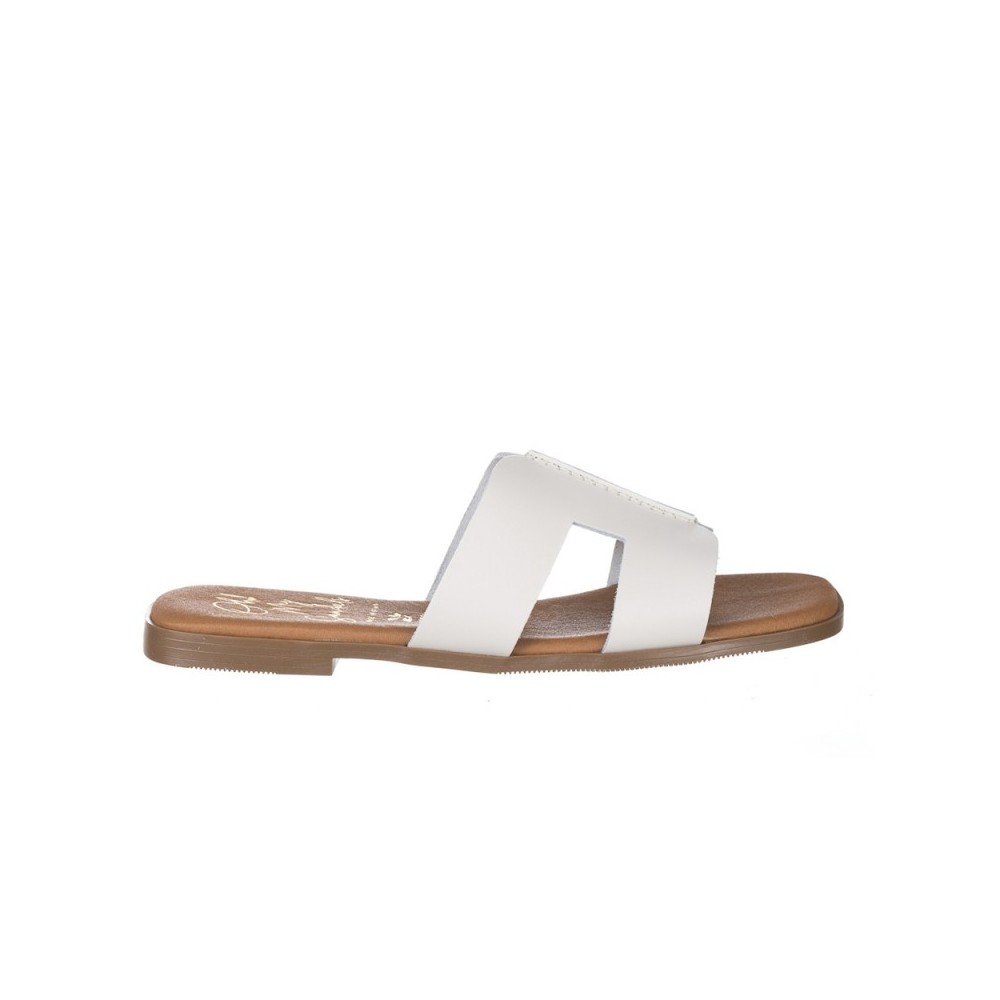 Sandalias Planas Mujer Oh My Sandals 5560 Hielo