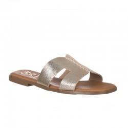 Sandalias Planas Mujer Oh My Sandals 5560 Oro