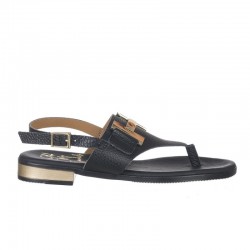 Sandalias Planas Mujer Oh My Sandals 5585 Negro