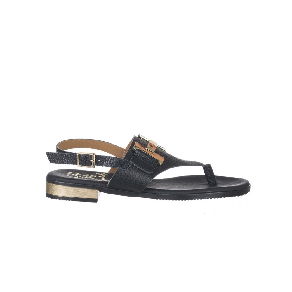 Sandalias Planas Mujer Oh My Sandals 5585 Negro