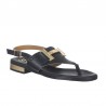 Sandalias Planas Mujer Oh My Sandals 5585 Negro