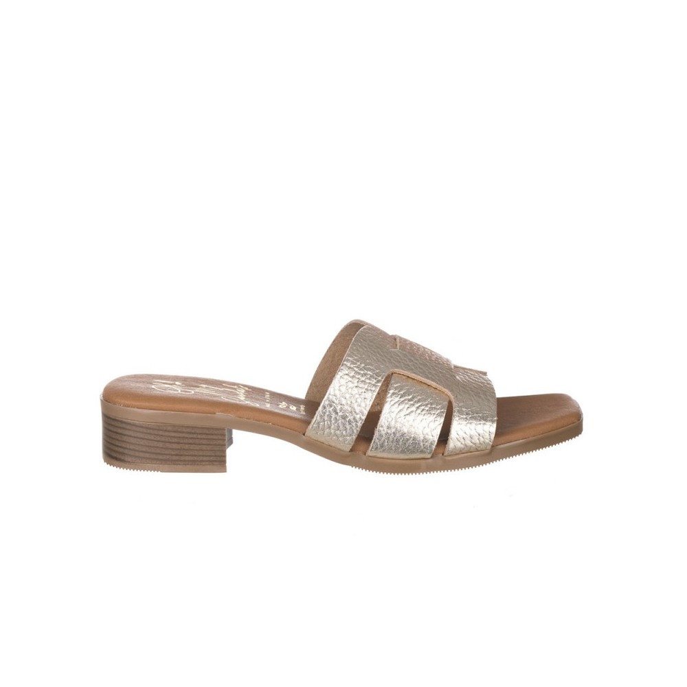 Sandalias Planas Mujer Oh My Sandals 5600 Oro
