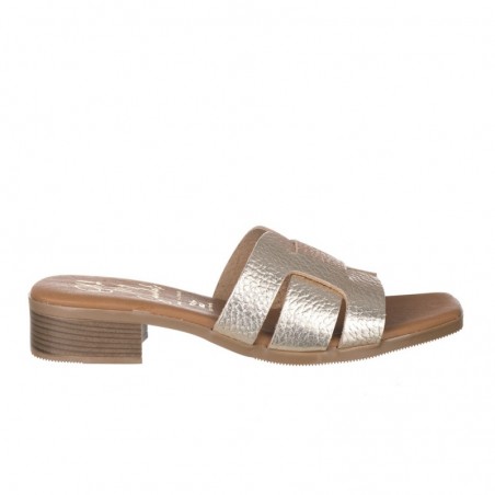 Sandalias Planas Mujer Oh My Sandals 5600 Oro