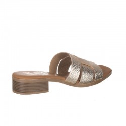 Sandalias Planas Mujer Oh My Sandals 5600 Oro