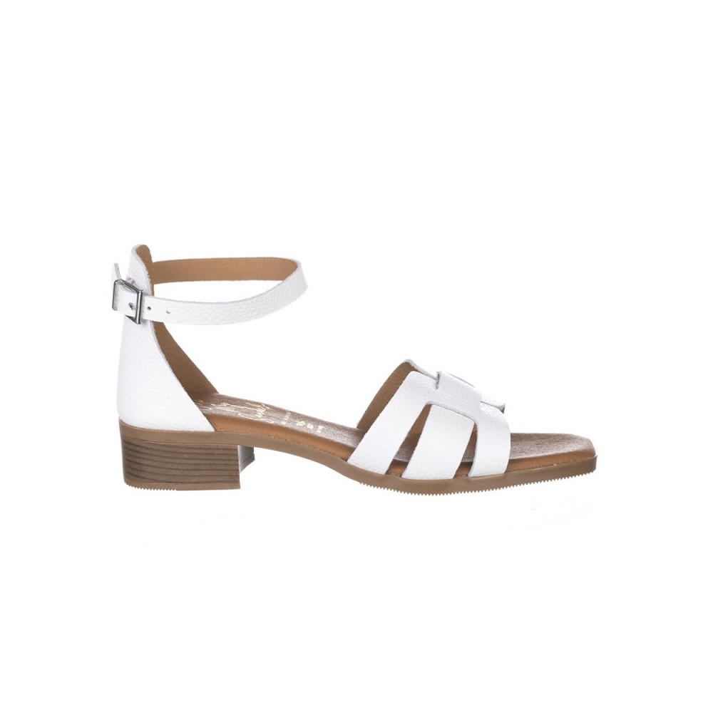 Sandalias Planas Mujer Oh My Sandals 5601 Blanco