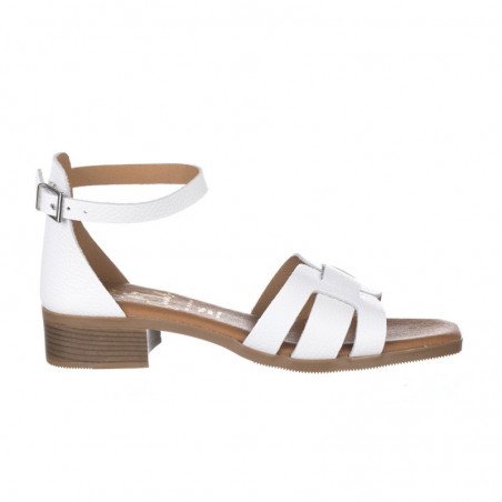 Sandalias Planas Mujer Oh My Sandals 5601 Blanco