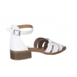Sandalias Planas Mujer Oh My Sandals 5601 Blanco