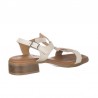 Sandalias Planas Mujer Oh My Sandals 5607 Hielo