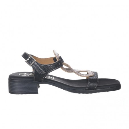 Sandalias Planas Mujer Oh My Sandals 5607 Negro