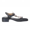Sandalias Planas Mujer Oh My Sandals 5607 Negro
